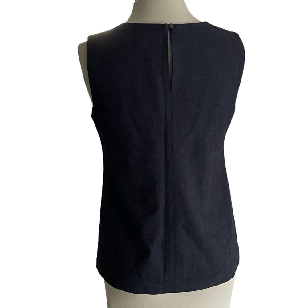 Banana Republic Wool Ruffle Tank Tops Size 2 - Picture 4 of 6